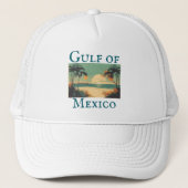 Golf von Mexiko Trucker Hat Truckerkappe (Vorderseite)