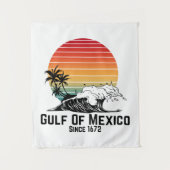 Golf von Mexiko Wandteppich (Vorderseite)
