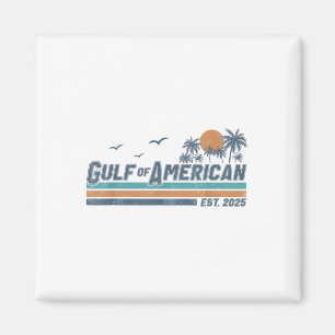 Golf von uns Amerika Est 2025 Retro Vintag Beach M Magnet