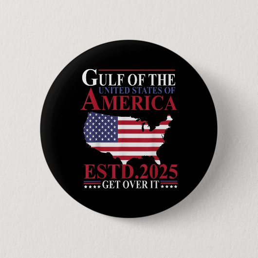 Golf von uns Amerika Estd 2025 überholen es Patrio Button (Vorderseite)