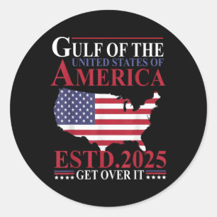 Golf von uns Amerika Estd 2025 überholen es Patrio Runder Aufkleber