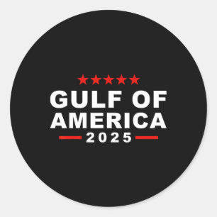 Golf von USA 2 Runder Aufkleber