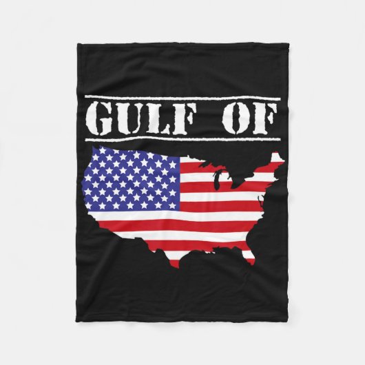 Golf von USA 7 Fleecedecke (Vorderseite)