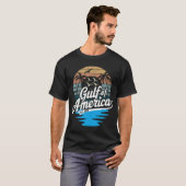 Golf von USA Amerika 2025 T-Shirt – Vintage Amerik (Vorne ganz)