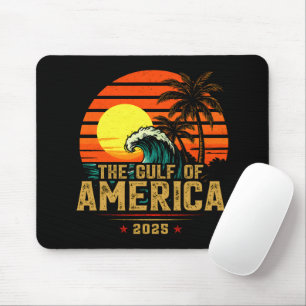 Golf von USA Amerika Est 2025 Retro Vintag Mousepad