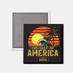 Golf von USA Amerika Est 2025 Retro Vintage Magnet