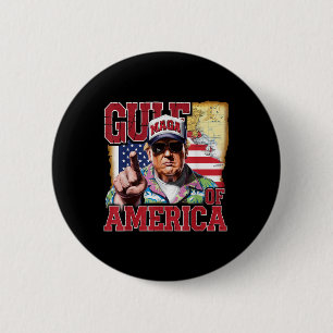 Golf Von USA Amerika Trump Gruß Vom Patrioten Button