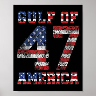 Golf Von USA Amerika Trump Gruß Von Den Patrioten Poster