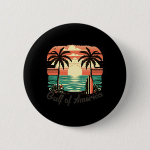 Golf Von USA Amerika Vintage Strand Amerikas Golf  Button