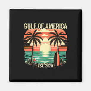 Golf Von USA Amerika Vintage Strand Amerikas Golf  Magnet