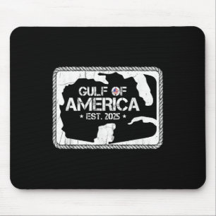 Golf von USA Est 2025 USA Amer Mousepad