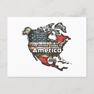 Golf von USA Feiertagspostkarte