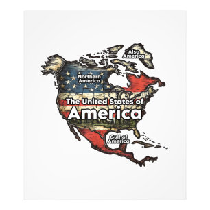 Golf von USA Fotodruck