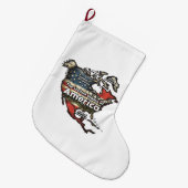 Golf von USA Großer Weihnachtsstrumpf (Vorderansicht (hängend))