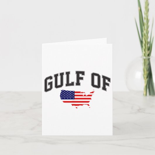 Golf von USA Karte (Vorderseite)