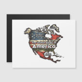 Golf von USA Magnetkarte (Vorne/Hinten)