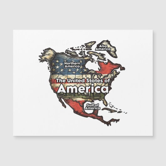 Golf von USA Magnetkarte (Vorderseite)