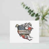 Golf von USA Postkarte (Stehend Vorderseite)