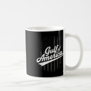 Golf von USA, Vintage Flagge der USA Kaffeetasse