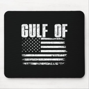 Golf von USA, Vintage Flagge der USA Mousepad
