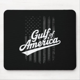 Golf von USA, Vintage Flagge der USA Mousepad