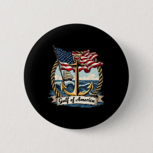 Golf von USA Vintagen Usa Nauti Button