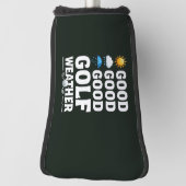 Golf-Vorhersage für Golfer  Golf Headcover (Rotieren 90)