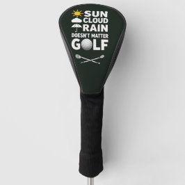 Golf-Vorhersage für Golfer Golf Headcover