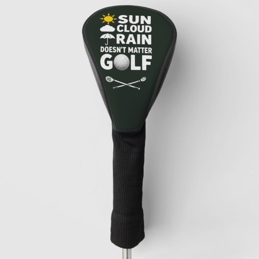 Golf-Vorhersage für Golfer  Golf Headcover (Vorderseite)