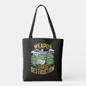 Golf-Waffe der Grasvernichtungskunst Tasche (Rückseite)