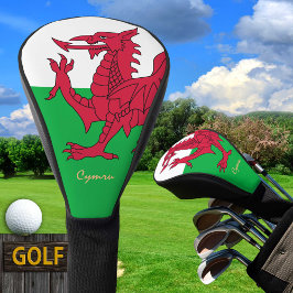 Golf Wales & Welsh Flag Sport Golf Clubs Covers Golf Headcover