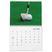 Golf-Wall-Kalender Kalender (Mär 2026)