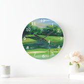 Golf-Wanduhr Große Wanduhr (Zuhause)