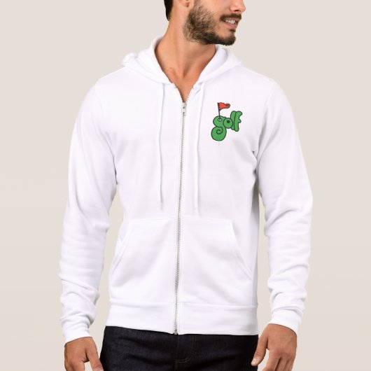 Golf Wang Lebendiges Grün und Rot Hoodie (Vorderseite)