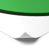 Golf Wang Vibrant Green and Red Poster (Ecke)