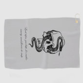 Golf Warntücher Golfhandtuch (Horizontal)