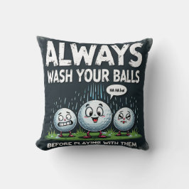 Golf waschen Sie Ihre Kugeln Kissen