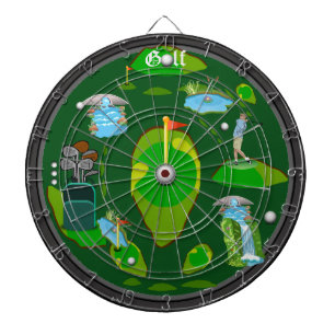 Golf-Wasser-GefahrenDartboard Dartscheibe