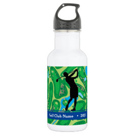 Golf-Wasserflasche für Frauen anpassen Edelstahlflasche