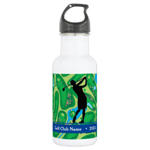 Golf-Wasserflasche für Frauen anpassen Edelstahlflasche
