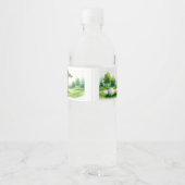 Golf  wasserflaschenetikett (Rückseite)