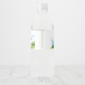 Golf wasserflaschenetikett (Rückseite)
