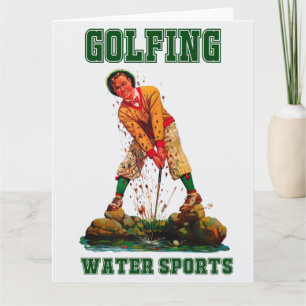 Golf-Wassersport große Karte
