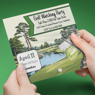 Golf Watching Party | Geburtstag | Rente