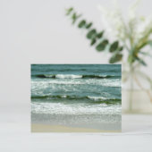 Golf Waves Postkarte (Stehend Vorderseite)