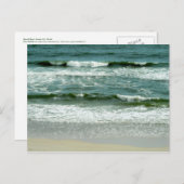 Golf Waves Postkarte (Vorne/Hinten)