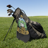 Golf Weapon of Grass Destruction Art Golfhandtuch (Gras)
