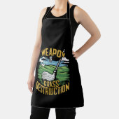 Golf Weapon of Grass Destruction Art Schürze (InSitu)