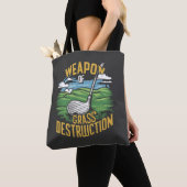 Golf Weapon of Grass Destruction Art Tasche (Von Nahem)