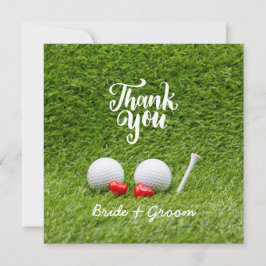 Golf Wedding Danke, dass ihr eine Karte mit Liebe 